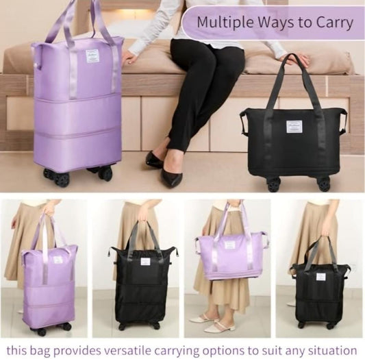 Travel duffle (expandable carry-on)