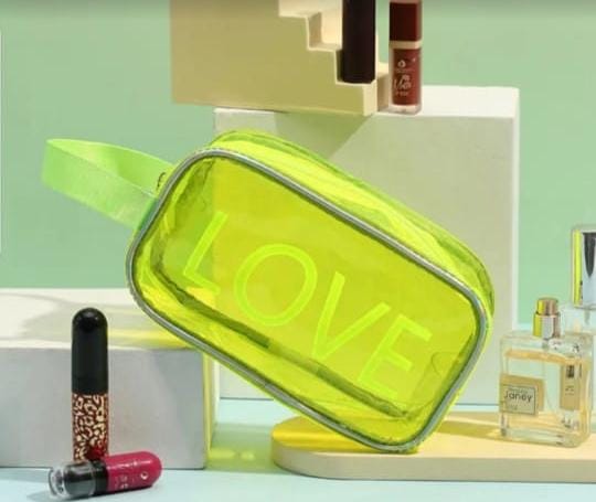Love Cosmetic Bag (pvc)
