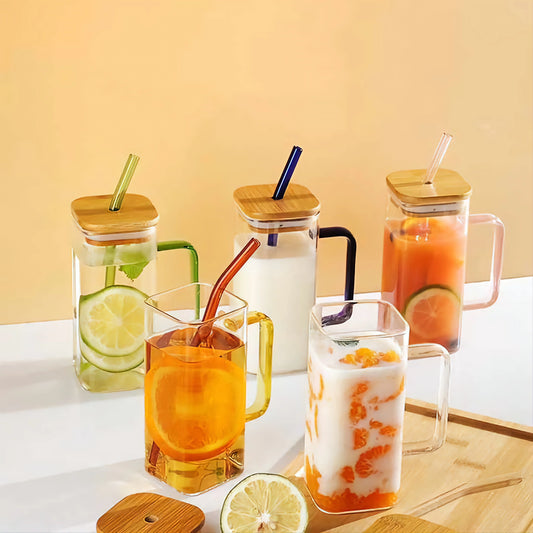 Square Glass Cup